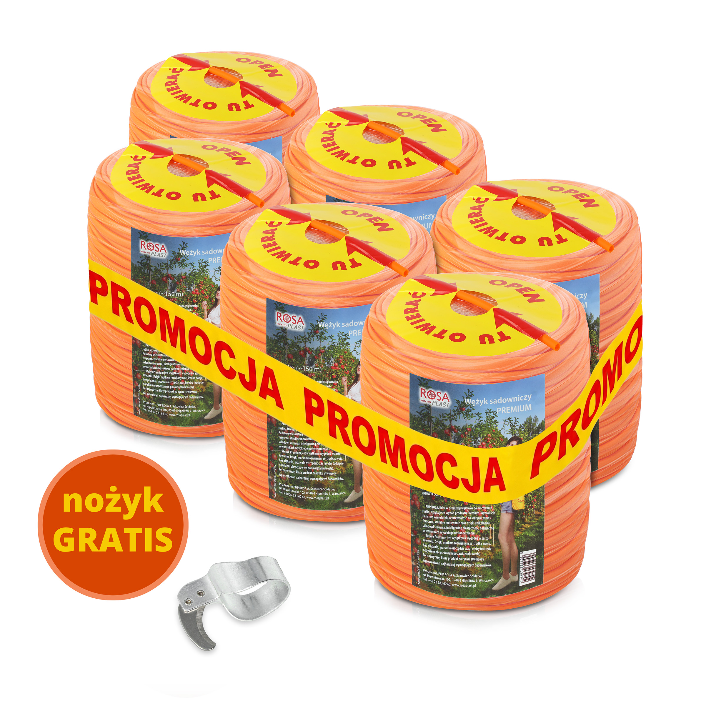 wężyk_premium_sadowniczy_promo_pack_Rosaplat Opakowanie promocyjne 6xPREMIUM sad. 1,5 kg - obrazek 1